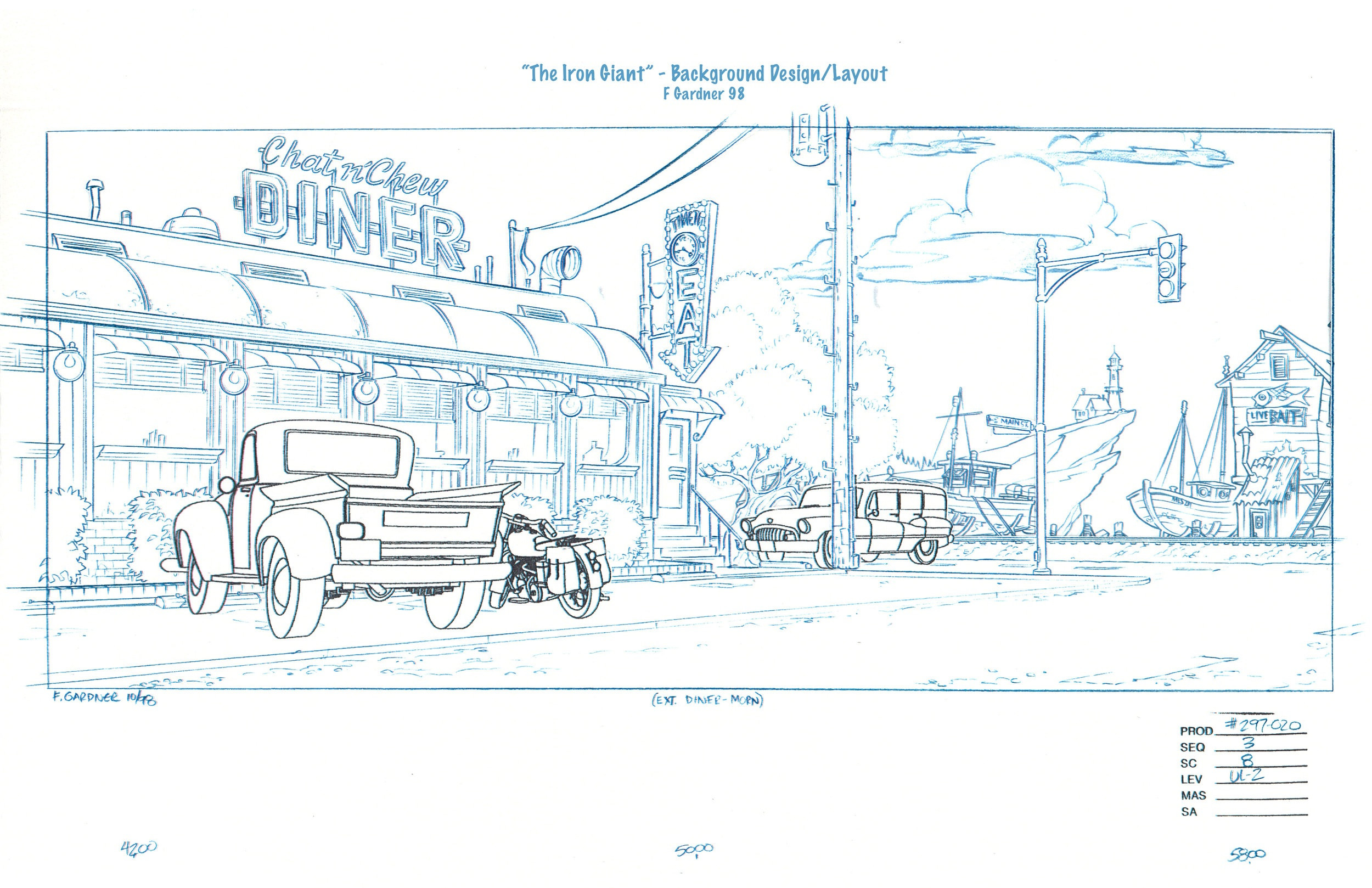 Diner from The Iron Giant — asset 2